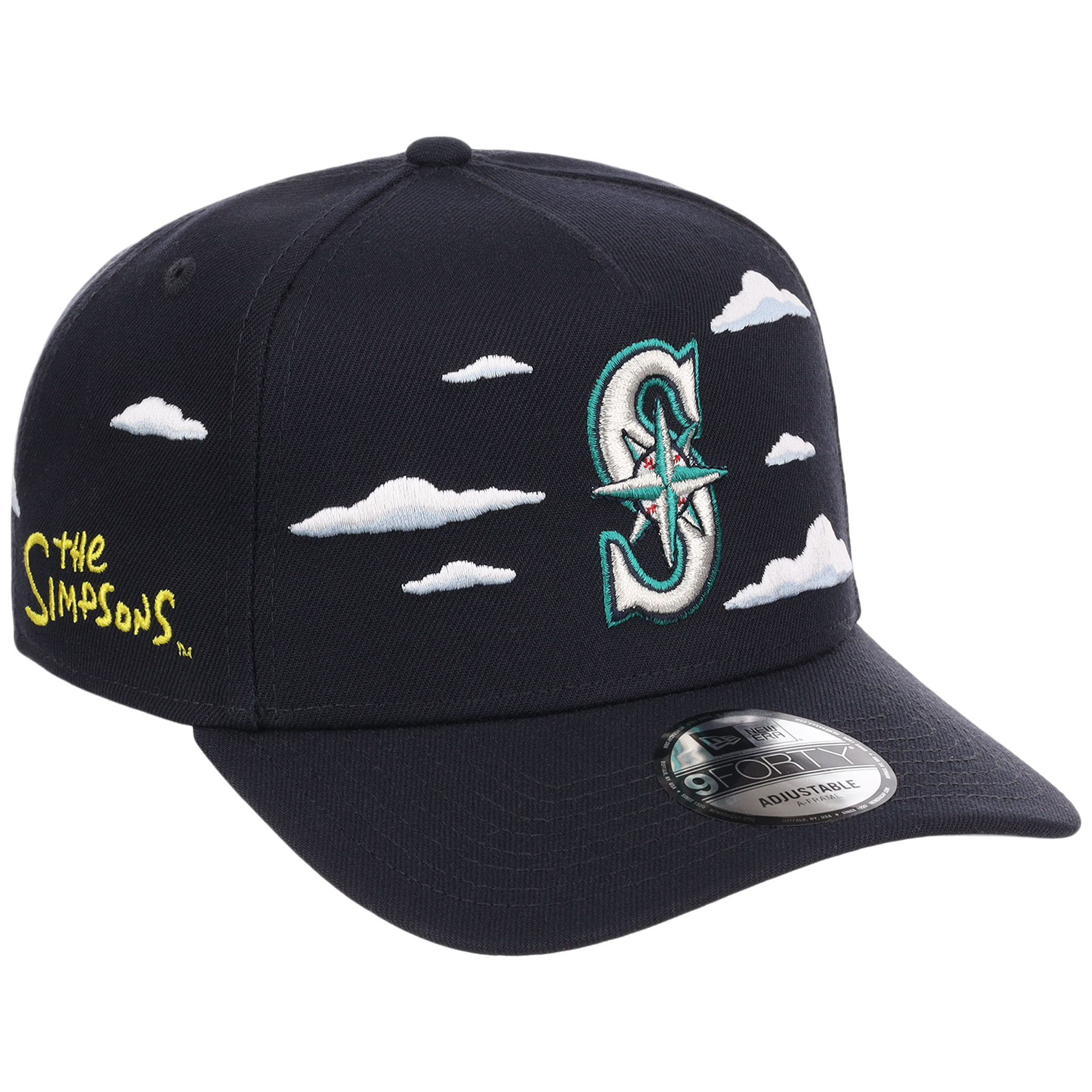 Seattle Mariners MLB Simpsons 'Clouds' New Era 9FORTY
