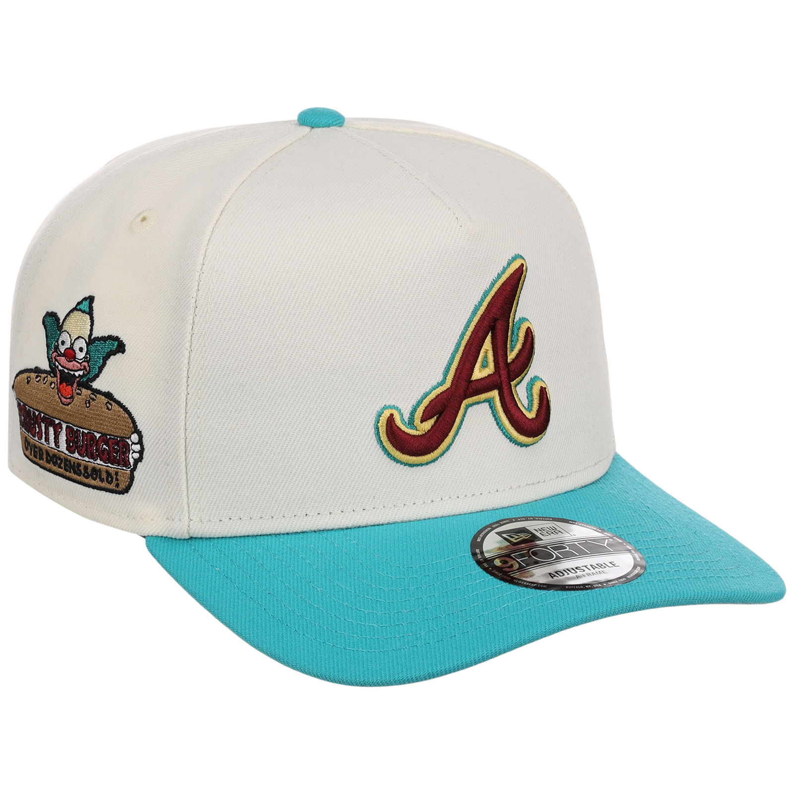 Atlanta Braves MLB Simpsons 'Krusty' New Era 9FORTY – LidsHatDrop