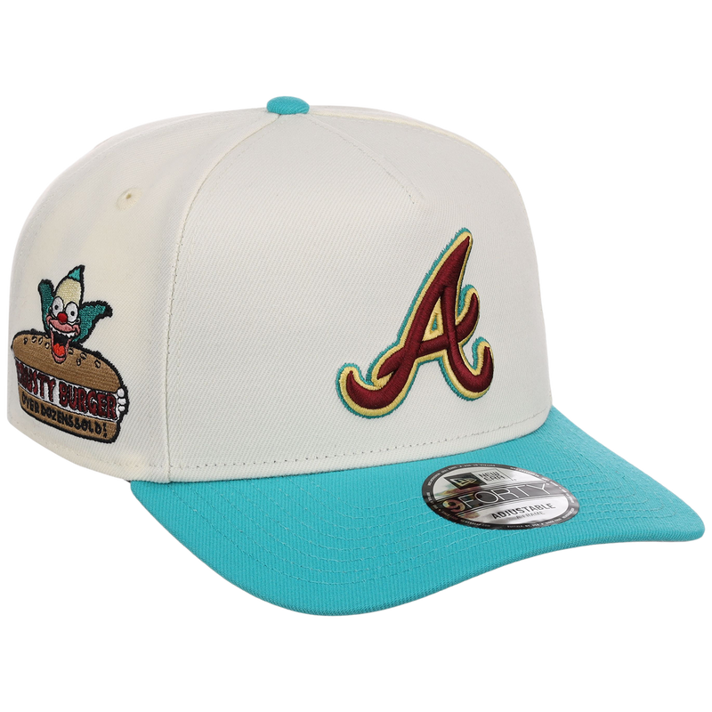 Atlanta Braves MLB Simpsons 'Krusty' New Era 9FORTY – LidsHatDrop