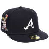 Atlanta Braves MLB Simpsons Homer at the Bat 'Wonderbat' New Era 59FIFTY