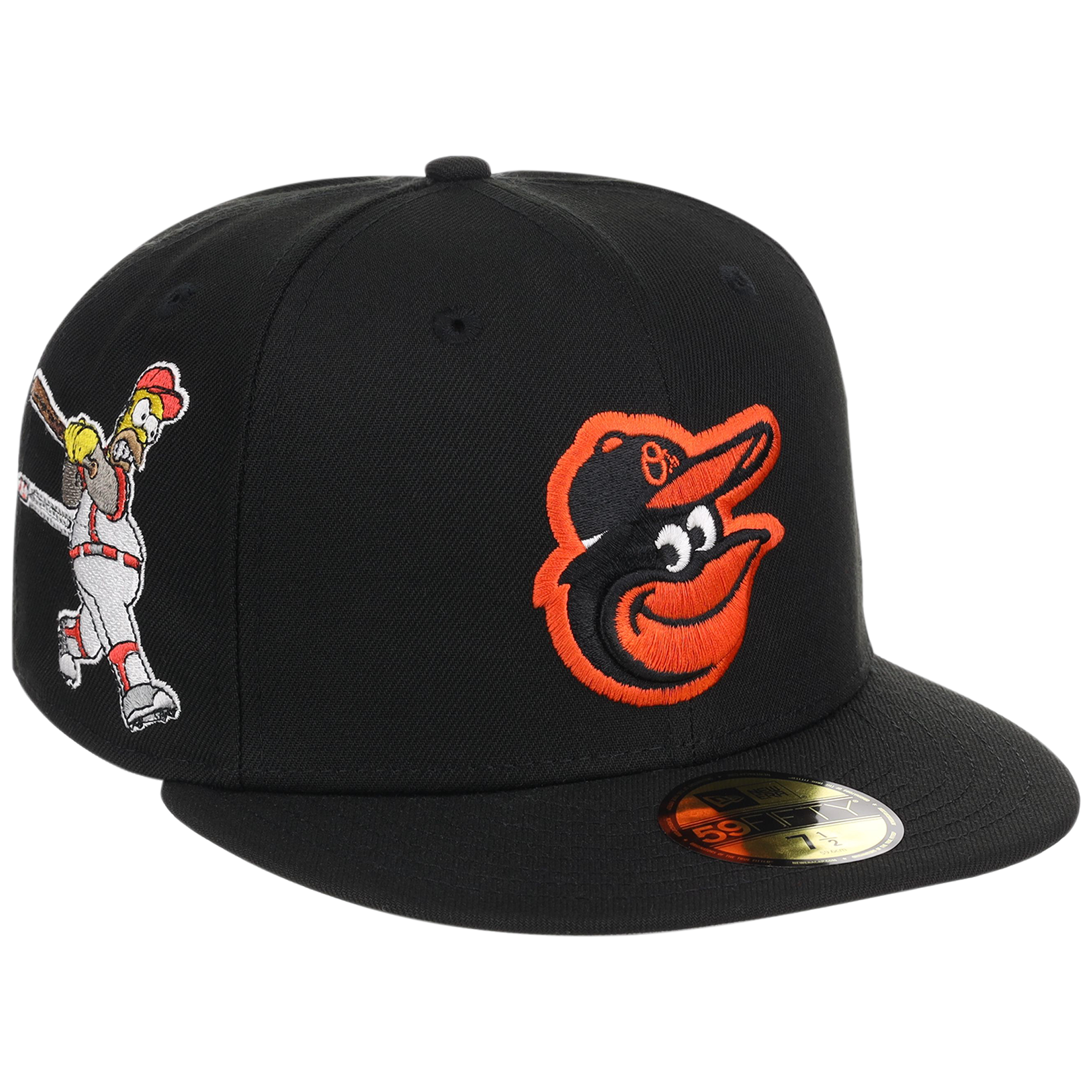 Baltimore Orioles MLB Simpsons Homer at the Bat 'Wonderbat' New Era 59FIFTY