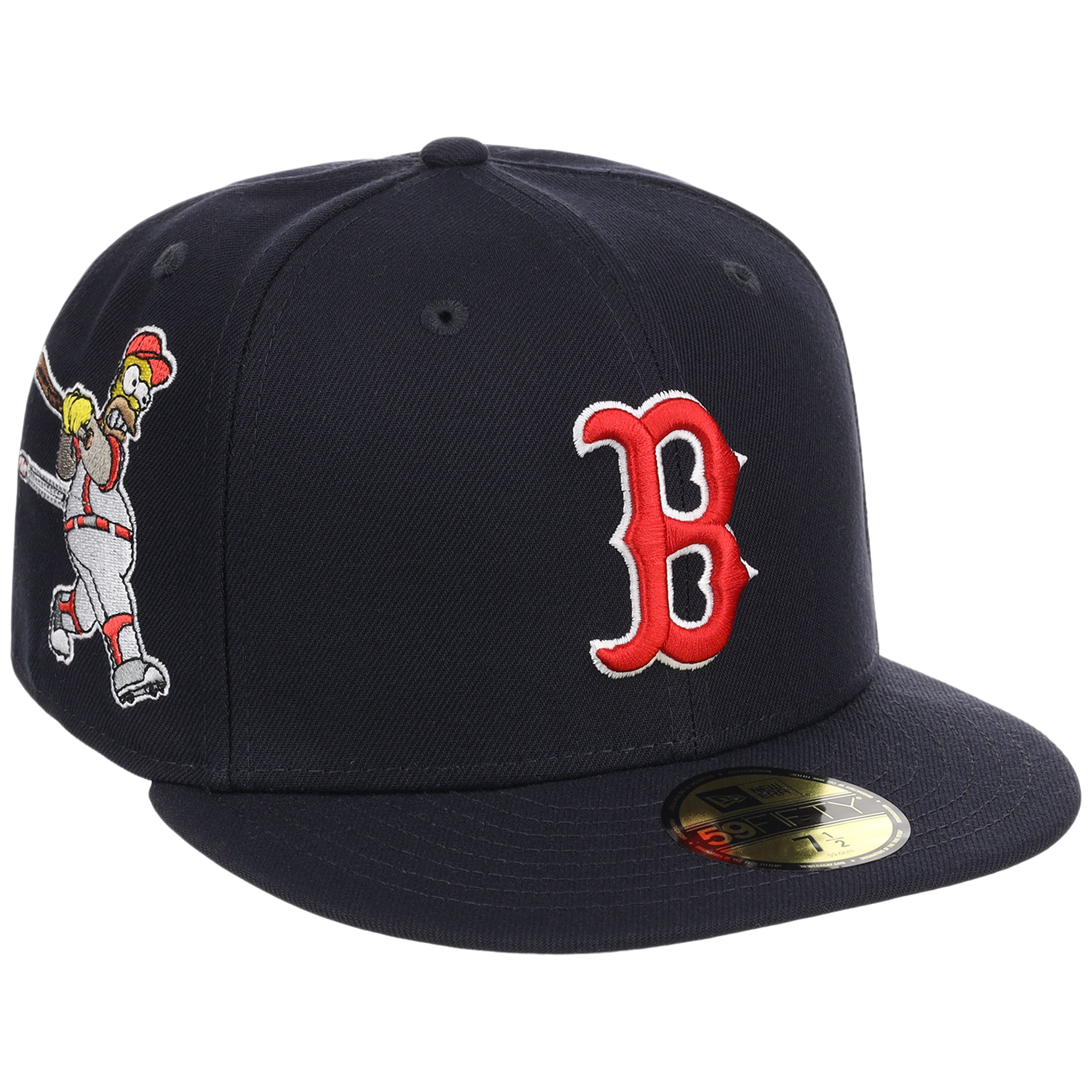 Boston Red Sox MLB Simpsons Homer at the Bat 'Wonderbat' New Era 59FIFTY