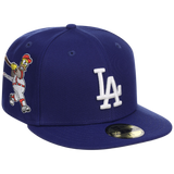 Los Angeles Dodgers MLB Simpsons Homer at the Bat 'Wonderbat' New Era 59FIFTY
