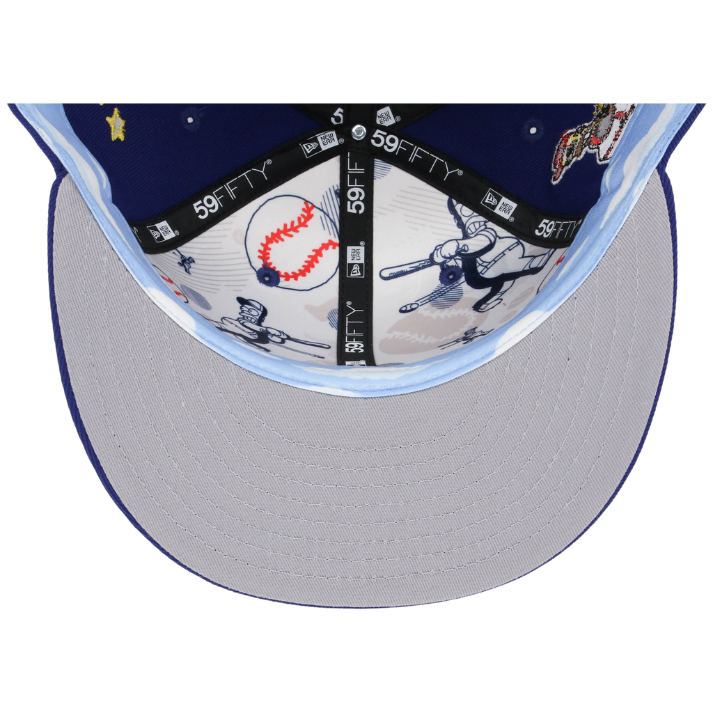 Los Angeles Dodgers MLB Simpsons Homer at the Bat 'Wonderbat' New Era 59FIFTY
