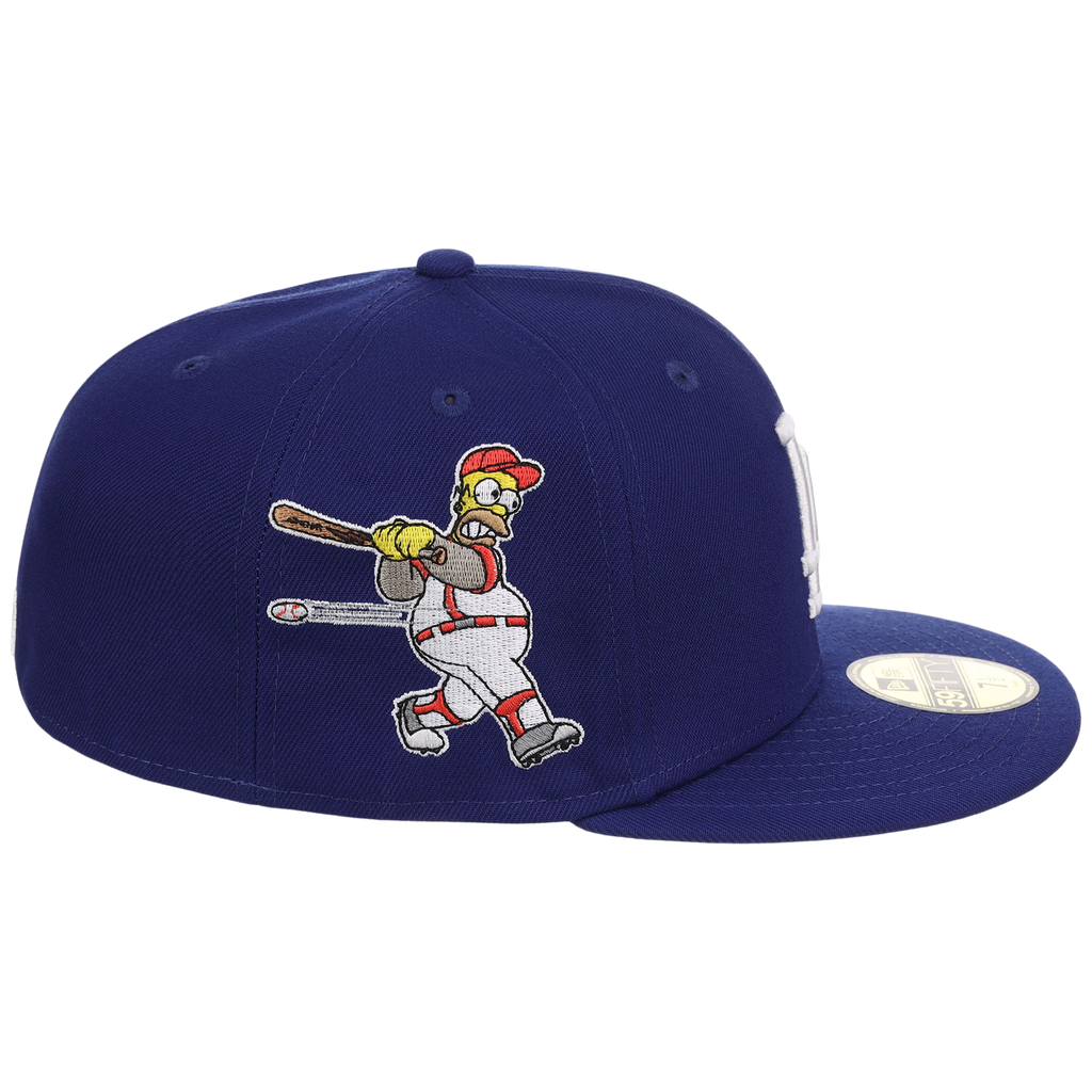 Los Angeles Dodgers MLB Simpsons Homer at the Bat 'Wonderbat' New Era 59FIFTY