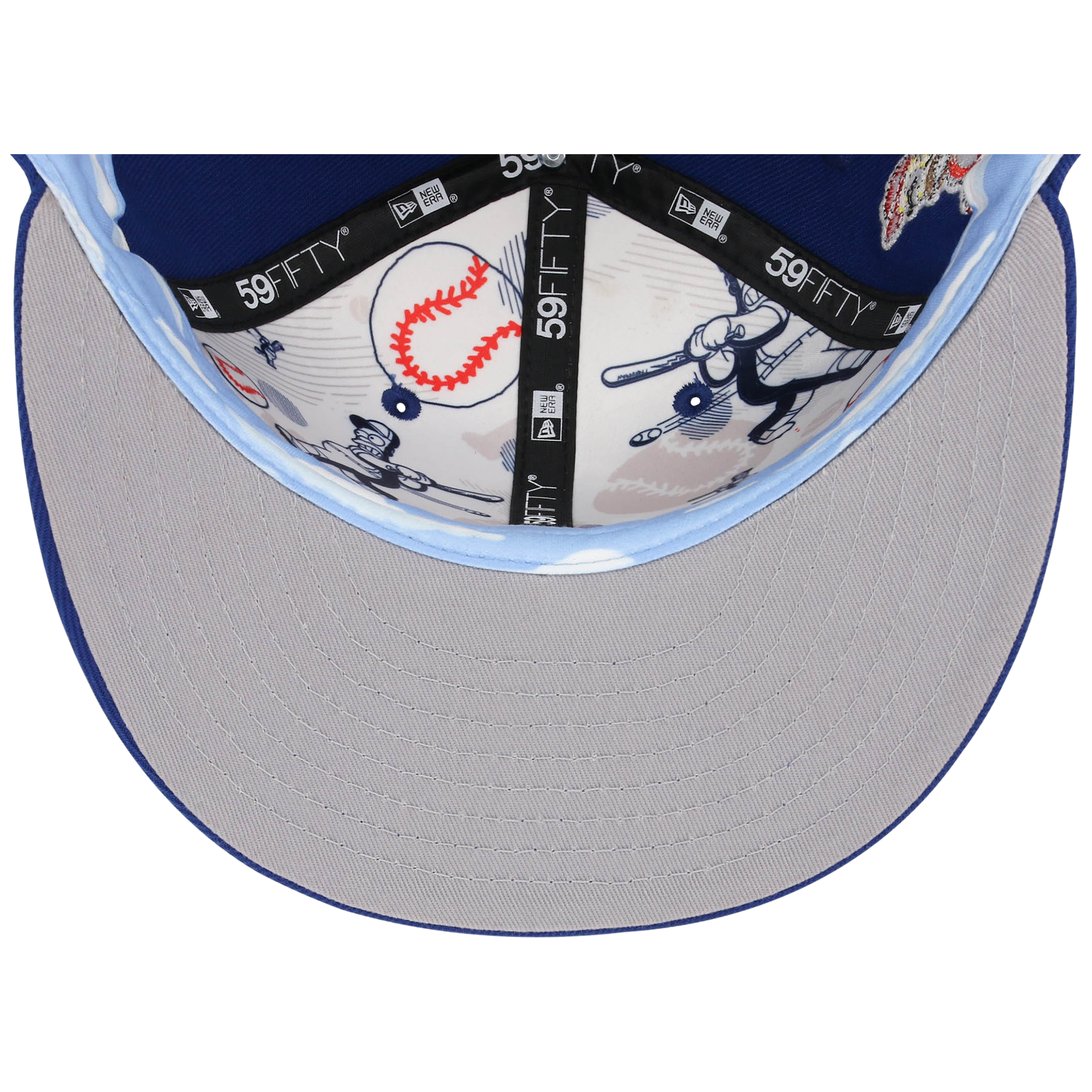 Toronto Blue Jays MLB Simpsons Homer at the Bat 'Wonderbat' New Era 59FIFTY