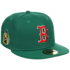 Boston Red Sox MLB Simpsons Localized New Era 59FIFTY - Mo - Kelly Green/Kelly Green