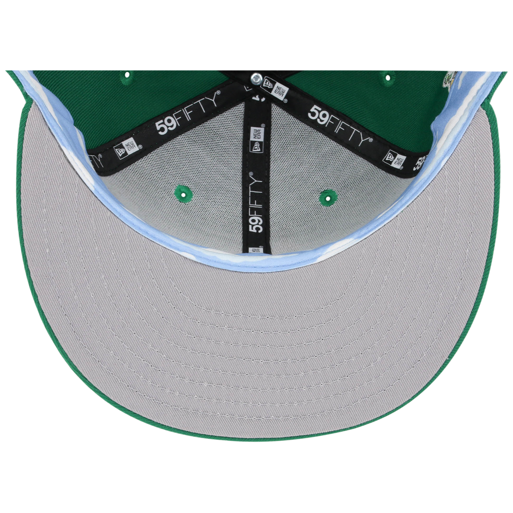 Boston Red Sox MLB Simpsons Localized New Era 59FIFTY - Mo - Kelly Green/Kelly Green