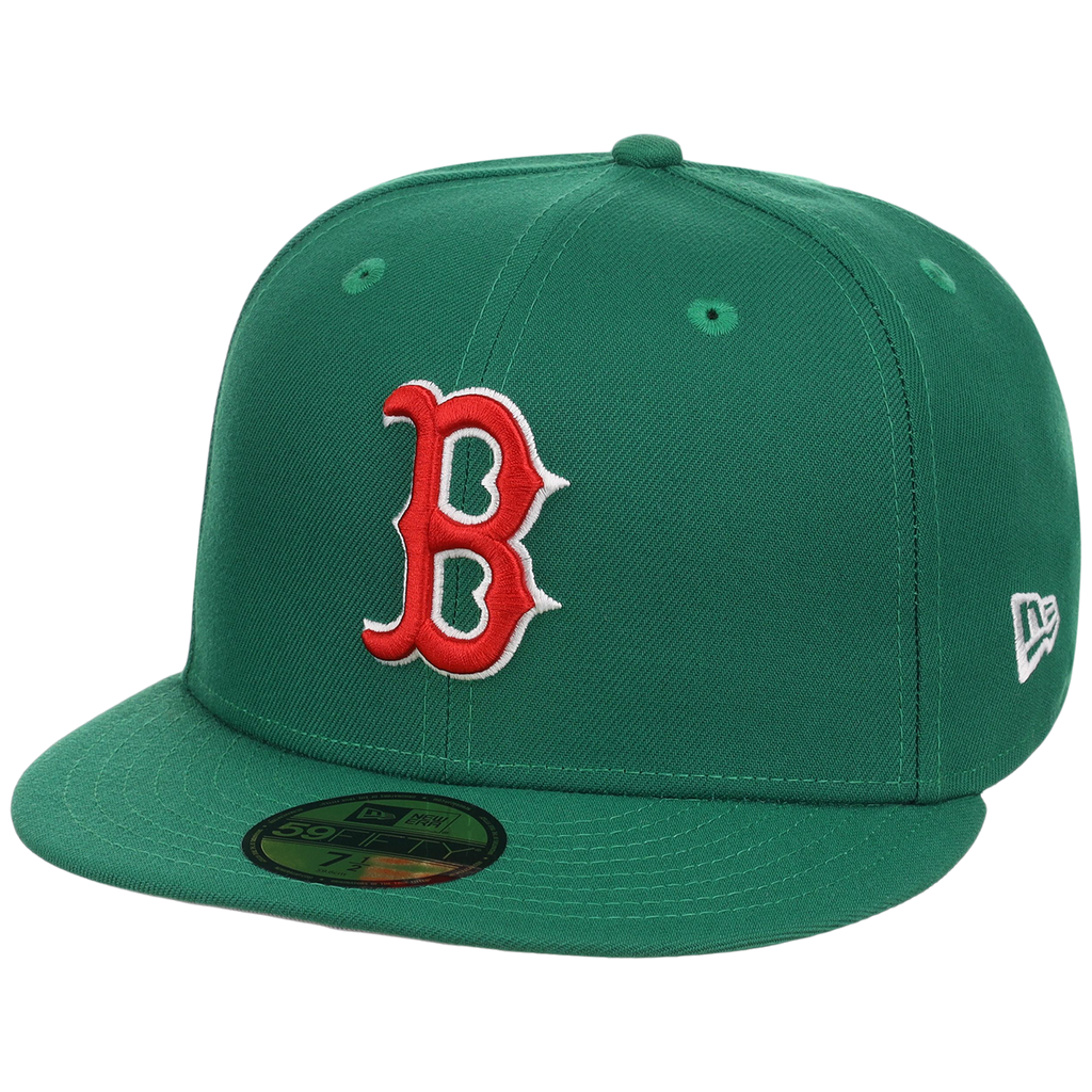 Boston Red Sox MLB Simpsons Localized New Era 59FIFTY - Mo - Kelly Green/Kelly Green