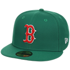 Boston Red Sox MLB Simpsons Localized New Era 59FIFTY - Mo - Kelly Green/Kelly Green