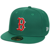Boston Red Sox MLB Simpsons Localized New Era 59FIFTY - Mo - Kelly Green/Kelly Green