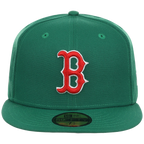 Boston Red Sox MLB Simpsons Localized New Era 59FIFTY - Mo - Kelly Green/Kelly Green