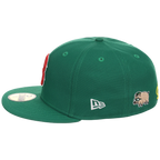 Boston Red Sox MLB Simpsons Localized New Era 59FIFTY - Mo - Kelly Green/Kelly Green