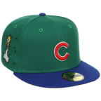 Chicago Cubs MLB Simpsons Localized New Era 59FIFTY - Ivy - Kelly Green/Royal