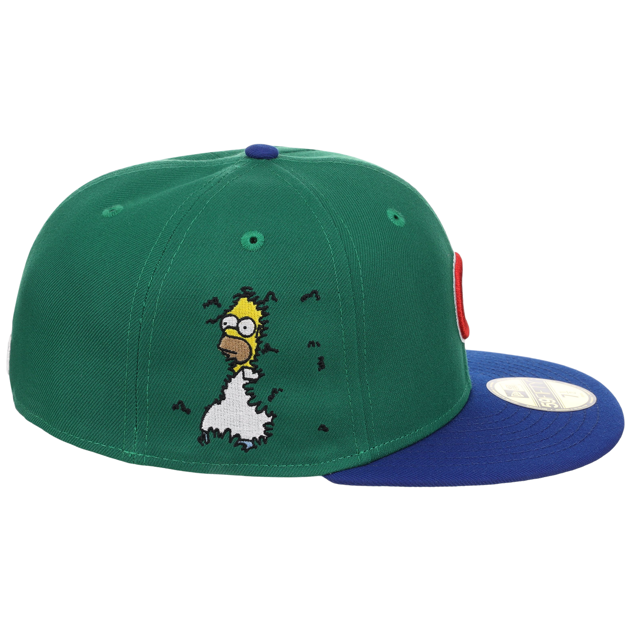 Chicago Cubs MLB Simpsons Localized New Era 59FIFTY - Ivy - Kelly Green/Royal