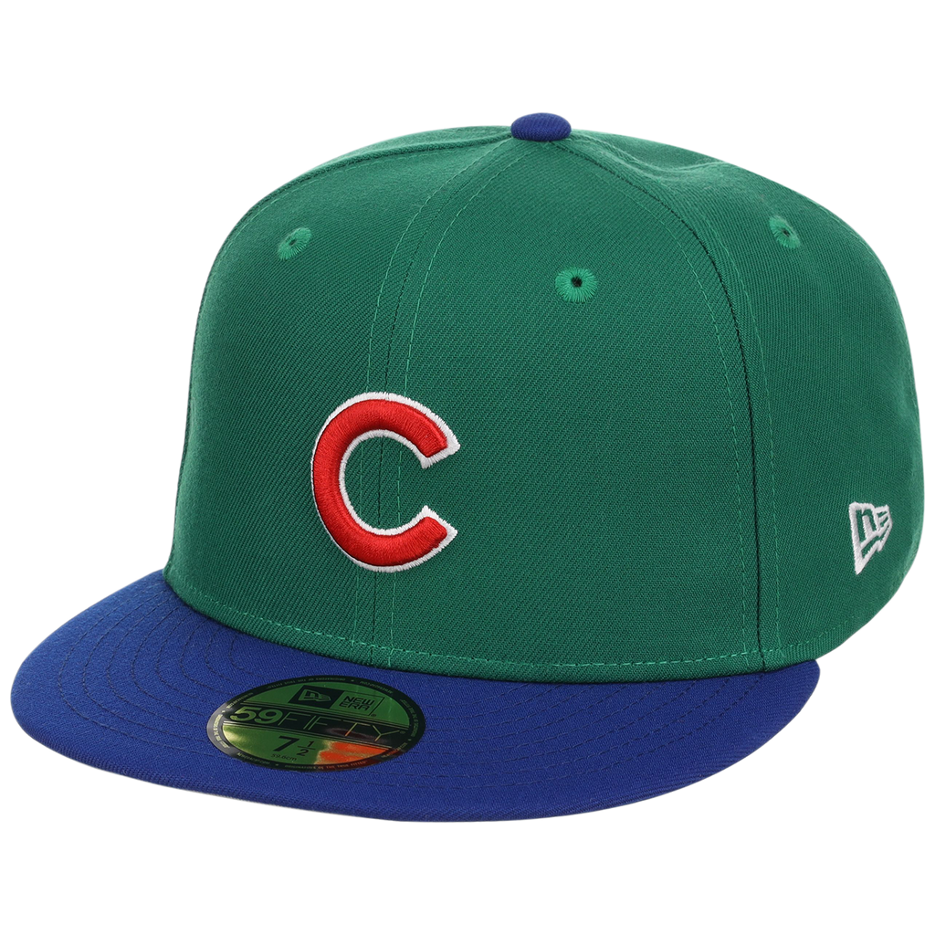 Chicago Cubs MLB Simpsons Localized New Era 59FIFTY - Ivy - Kelly Green/Royal