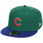 Chicago Cubs MLB Simpsons Localized New Era 59FIFTY - Ivy - Kelly Green/Royal