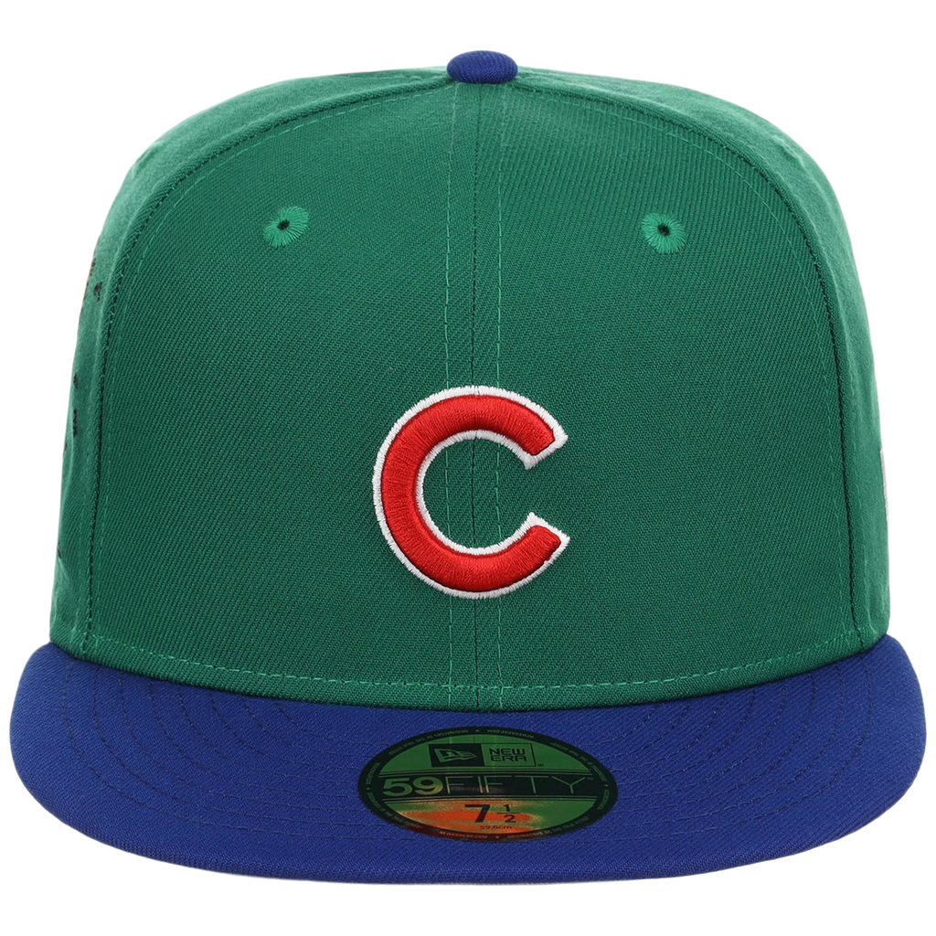 Chicago Cubs MLB Simpsons Localized New Era 59FIFTY - Ivy - Kelly Green/Royal