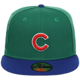 Chicago Cubs MLB Simpsons Localized New Era 59FIFTY - Ivy - Kelly Green/Royal