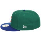 Chicago Cubs MLB Simpsons Localized New Era 59FIFTY - Ivy - Kelly Green/Royal