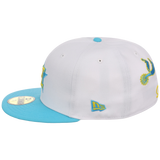 Houston Astros MLB Simpsons Localized New Era 59FIFTY - Cowboy - White/Light Blue