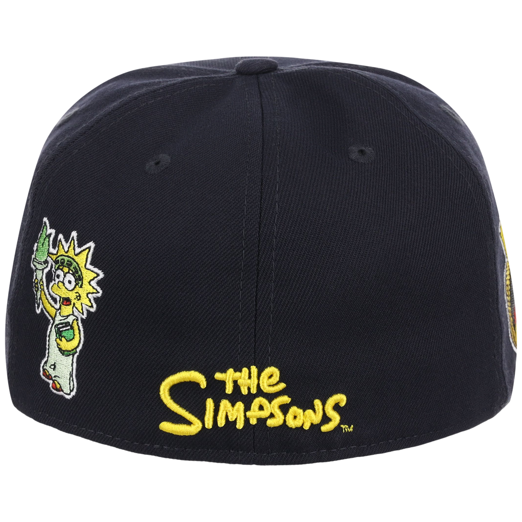 New York Yankees MLB Simpsons Localized New Era 59FIFTY - Statue - Navy/Navy