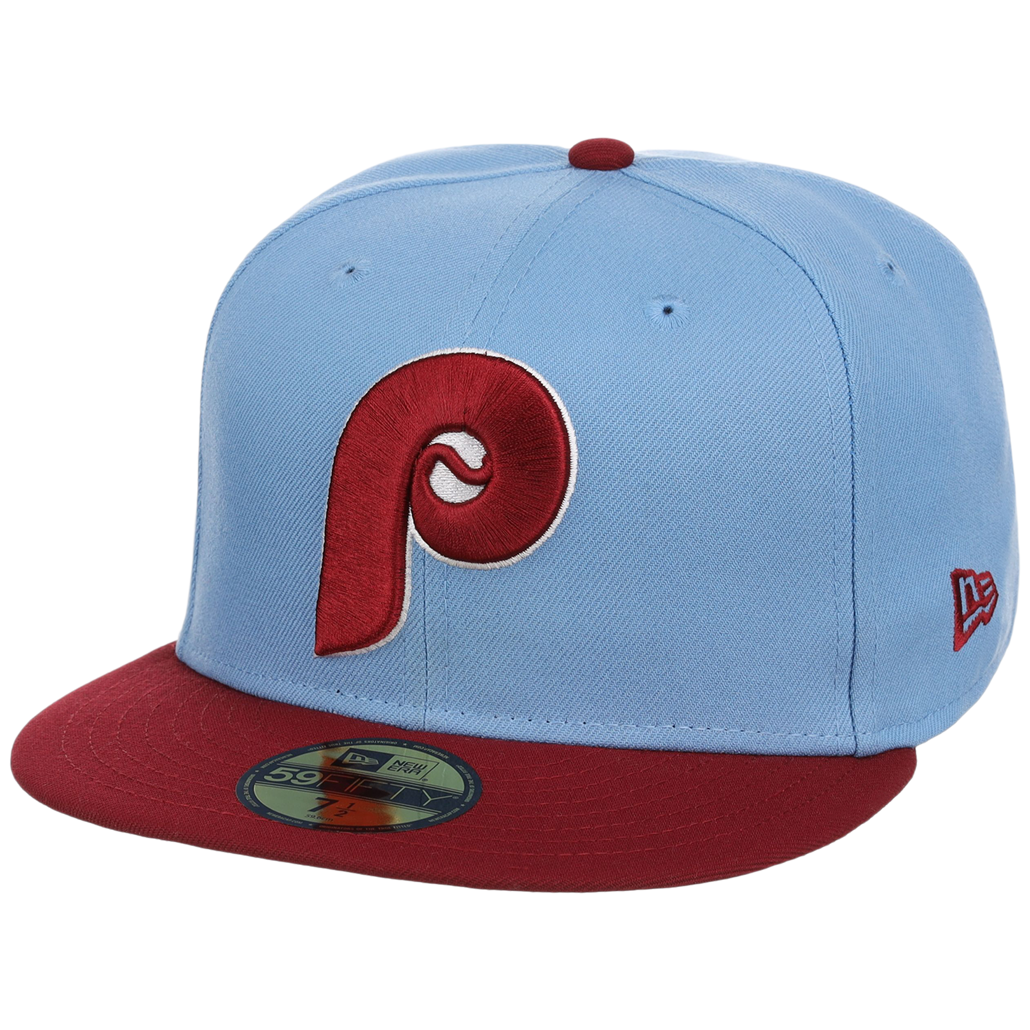 Philadelphia Phillies MLB Simpsons Localized New Era 59FIFTY - Hoagie - Sky/Maroon