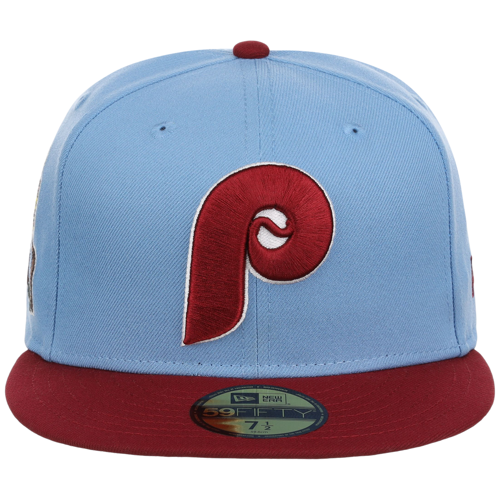 Philadelphia Phillies MLB Simpsons Localized New Era 59FIFTY - Hoagie - Sky/Maroon