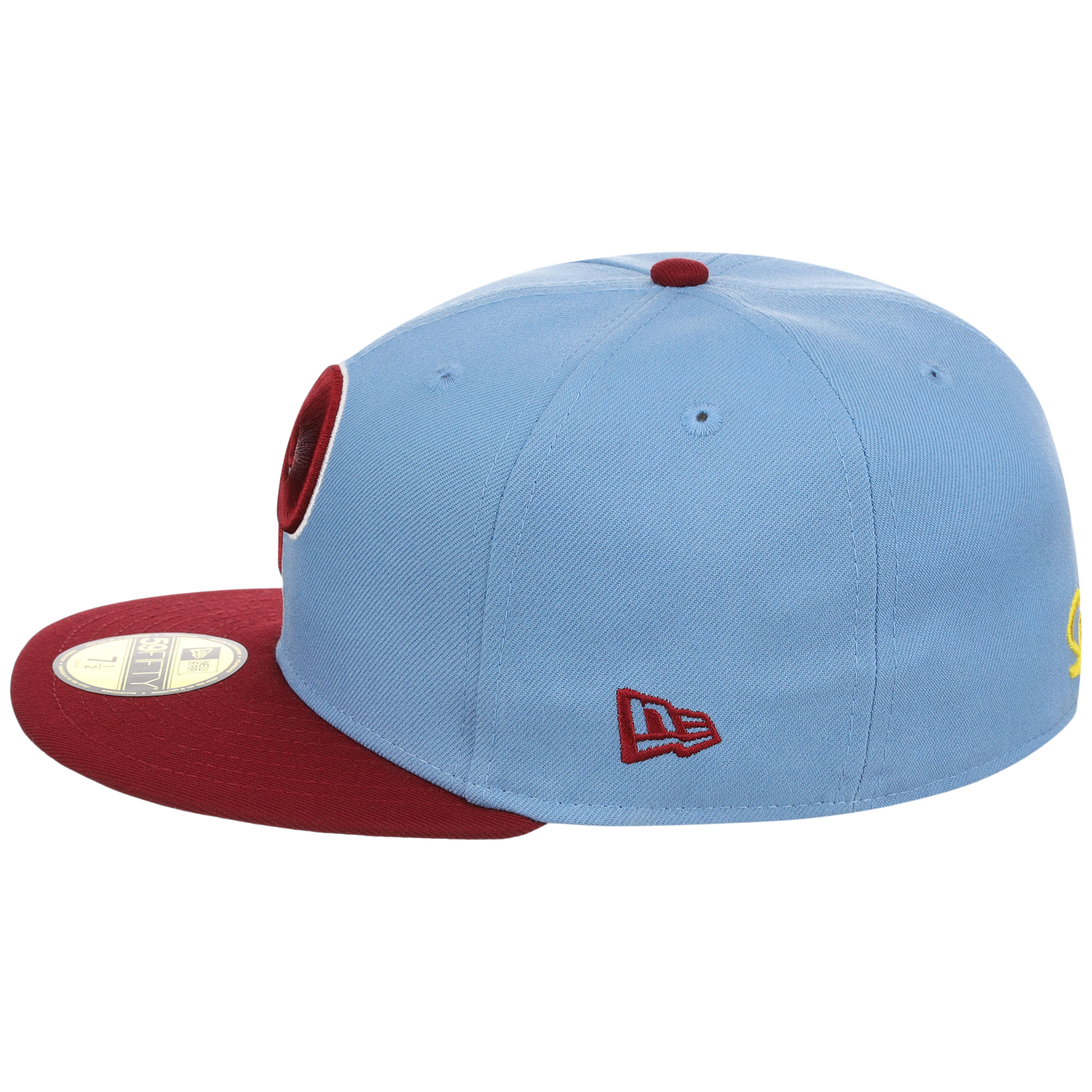 Philadelphia Phillies MLB Simpsons Localized New Era 59FIFTY - Hoagie - Sky/Maroon