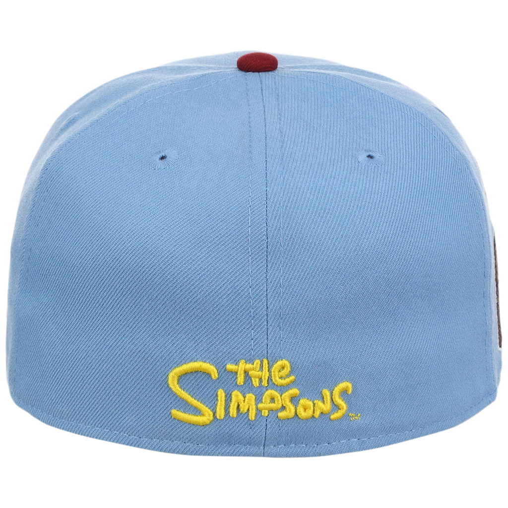 Philadelphia Phillies MLB Simpsons Localized New Era 59FIFTY - Hoagie - Sky/Maroon