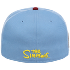 Philadelphia Phillies MLB Simpsons Localized New Era 59FIFTY - Hoagie - Sky/Maroon