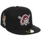 Pittsburgh Pirates MLB Simpsons Localized New Era 59FIFTY - Pirate - Black/Black