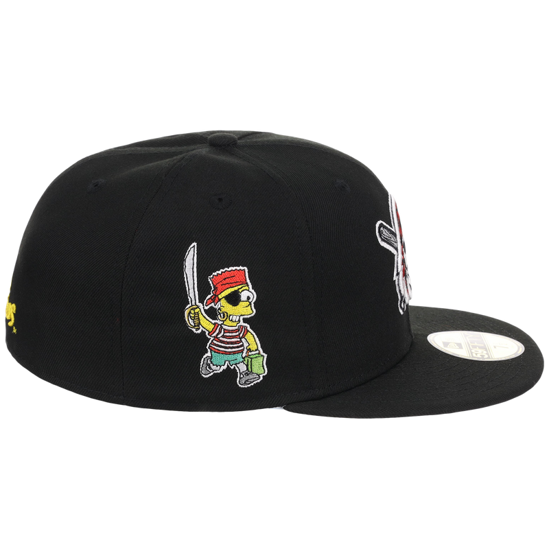 Pittsburgh Pirates MLB Simpsons Localized New Era 59FIFTY - Pirate
