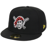 Pittsburgh Pirates MLB Simpsons Localized New Era 59FIFTY - Pirate - Black/Black