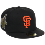 San Francisco Giants MLB Simpsons Localized New Era 59FIFTY - Dino - Black/Black
