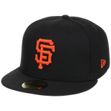 San Francisco Giants MLB Simpsons Localized New Era 59FIFTY - Dino - Black/Black