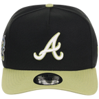 Atlanta Braves MLB Simpsons Localized New Era 9FORTY - Alien - Black/Green