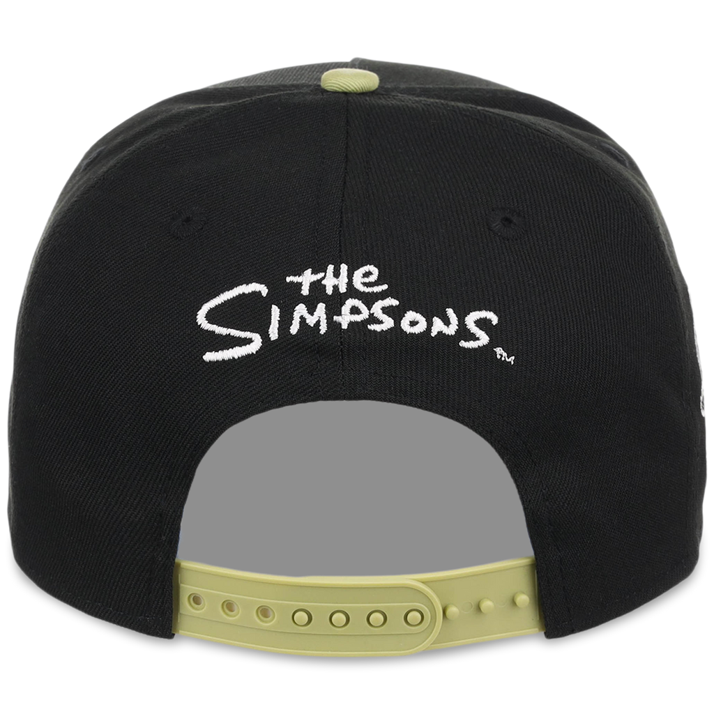 Atlanta Braves MLB Simpsons Localized New Era 9FORTY - Alien - Black/Green