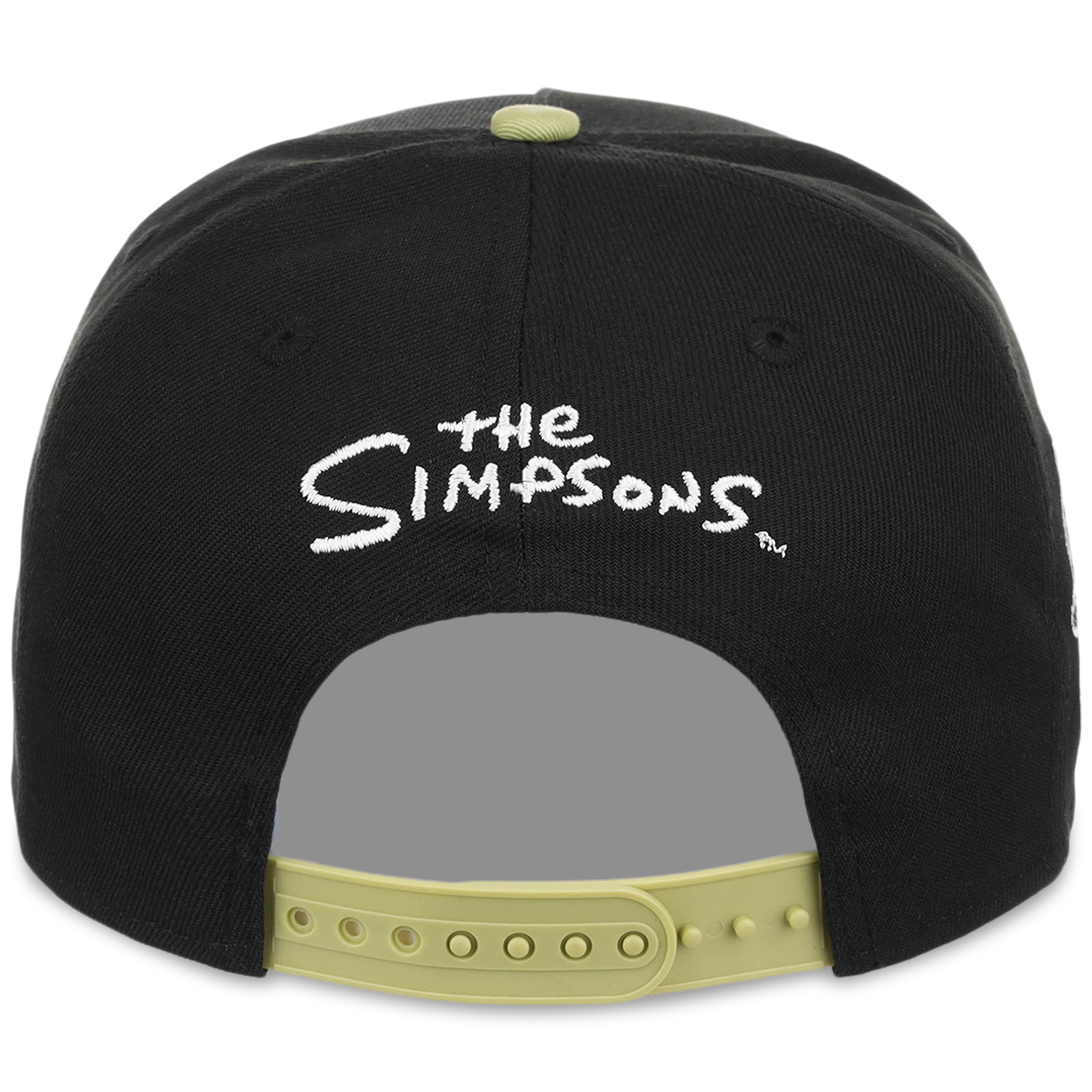 Atlanta Braves MLB Simpsons Localized New Era 9FORTY - Alien - Black/Green