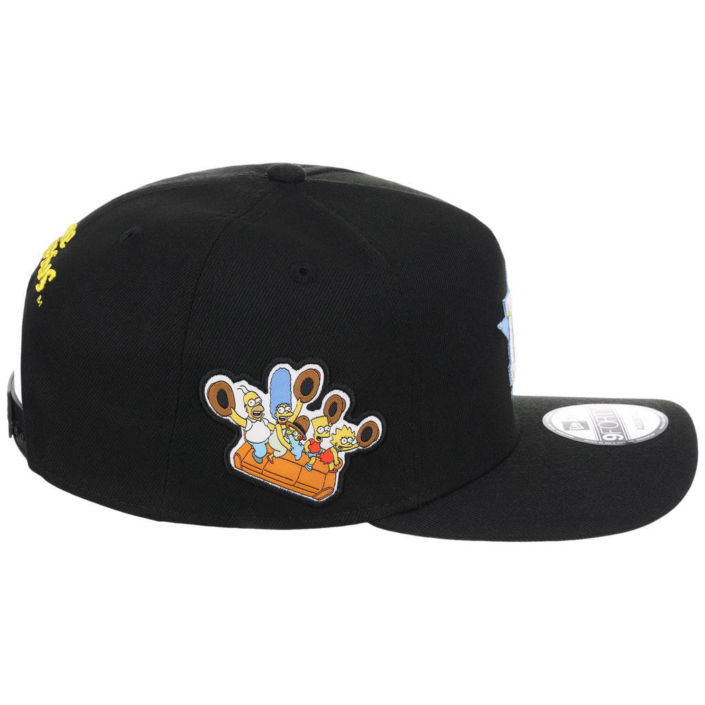 Houston Astros MLB Simpsons Localized New Era 9FORTY - Cowboy - Black/Black