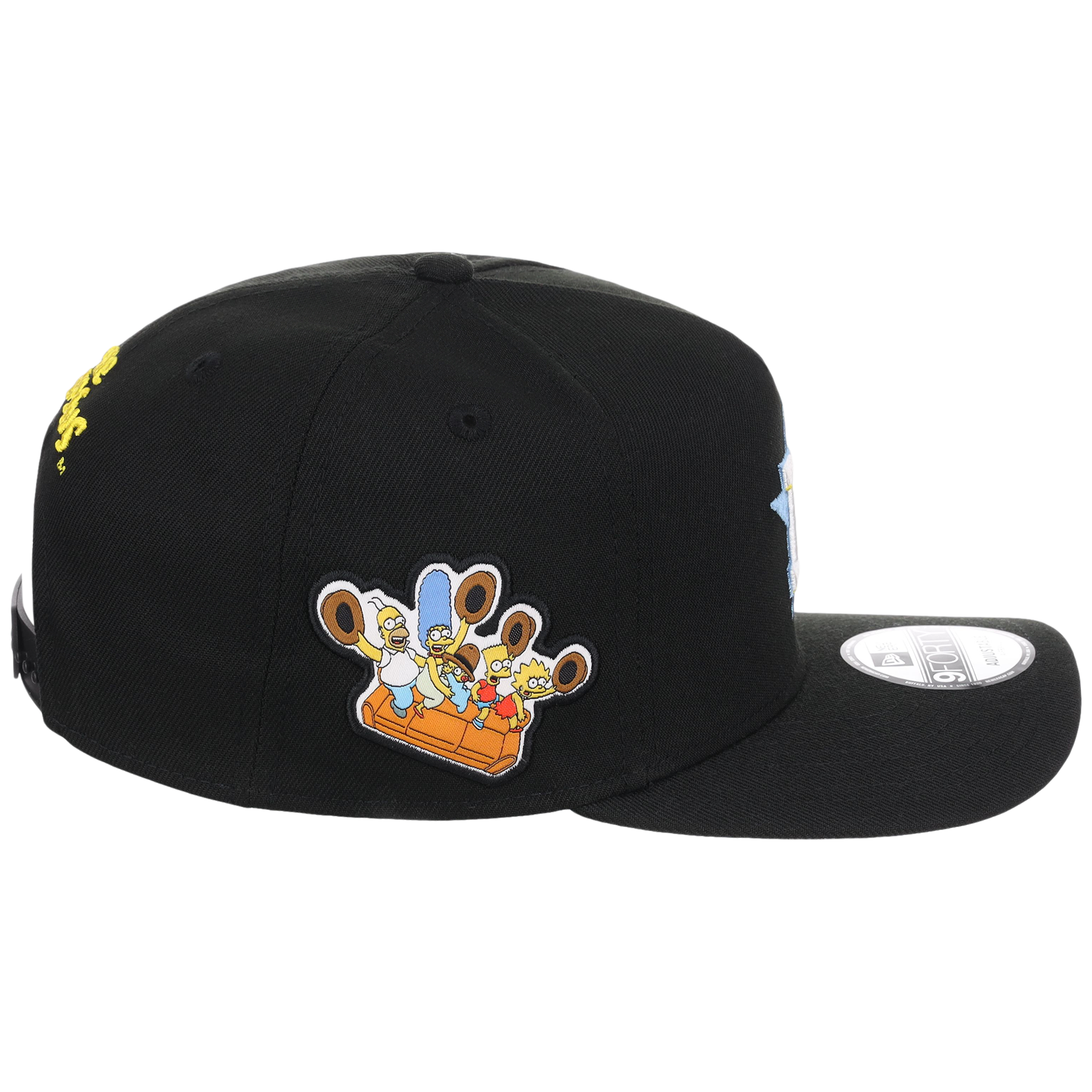 Houston Astros MLB Simpsons Localized New Era 9FORTY - Cowboy - Black/Black