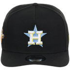 Houston Astros MLB Simpsons Localized New Era 9FORTY - Cowboy - Black/Black