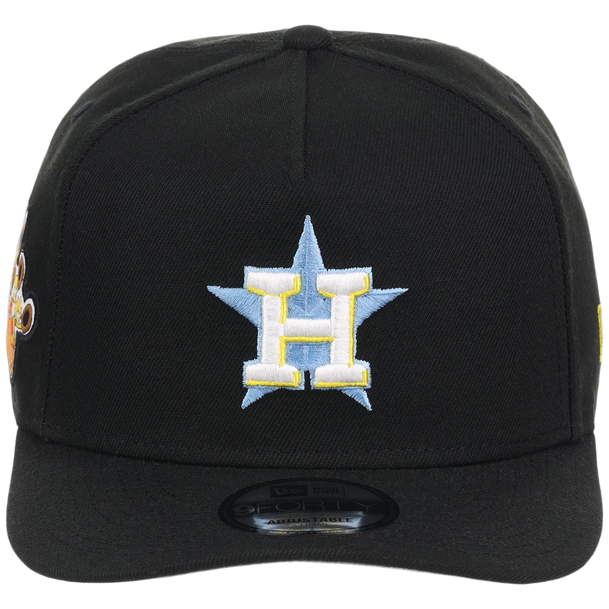 Houston Astros MLB Simpsons Localized New Era 9FORTY - Cowboy - Black/Black