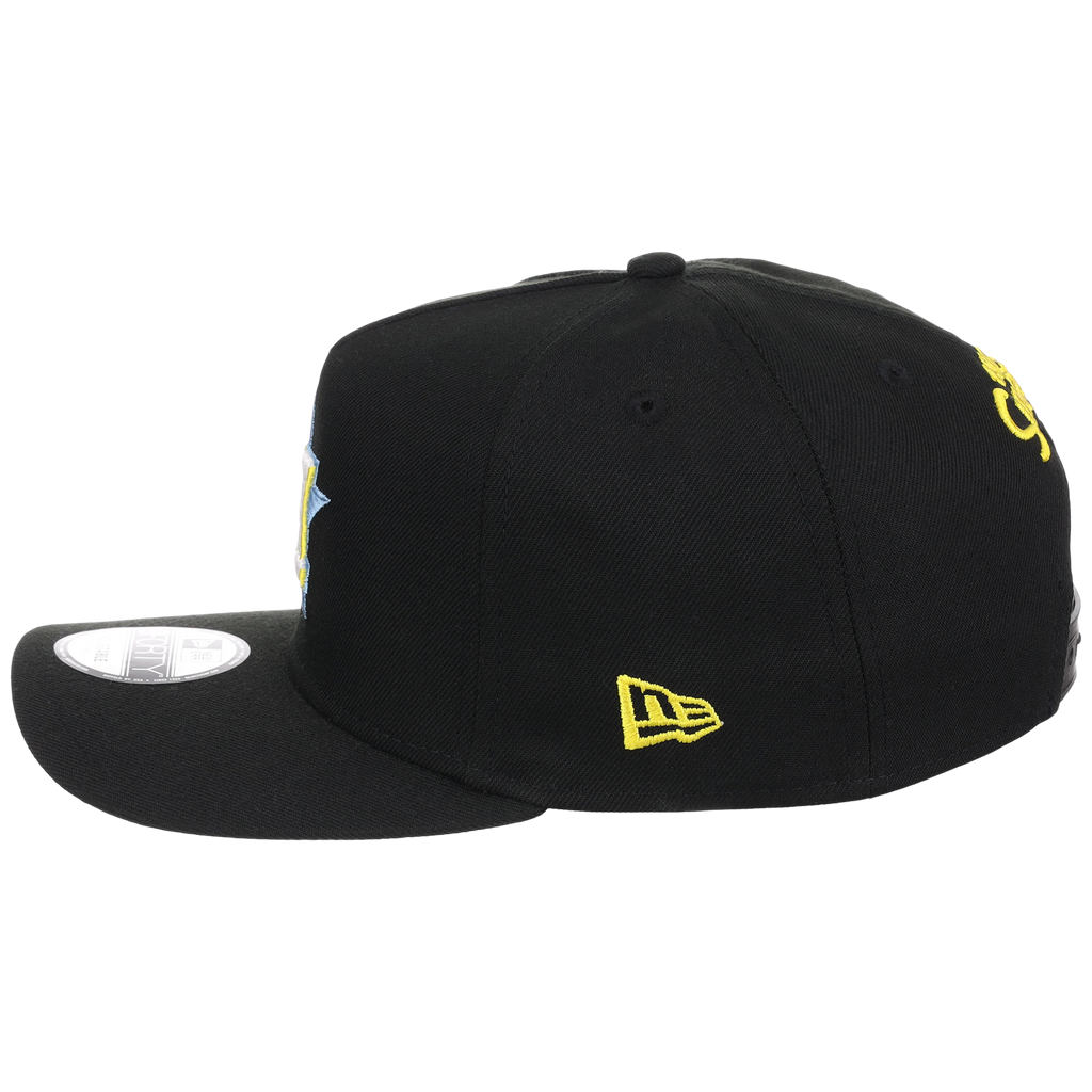 Houston Astros MLB Simpsons Localized New Era 9FORTY - Cowboy - Black/Black