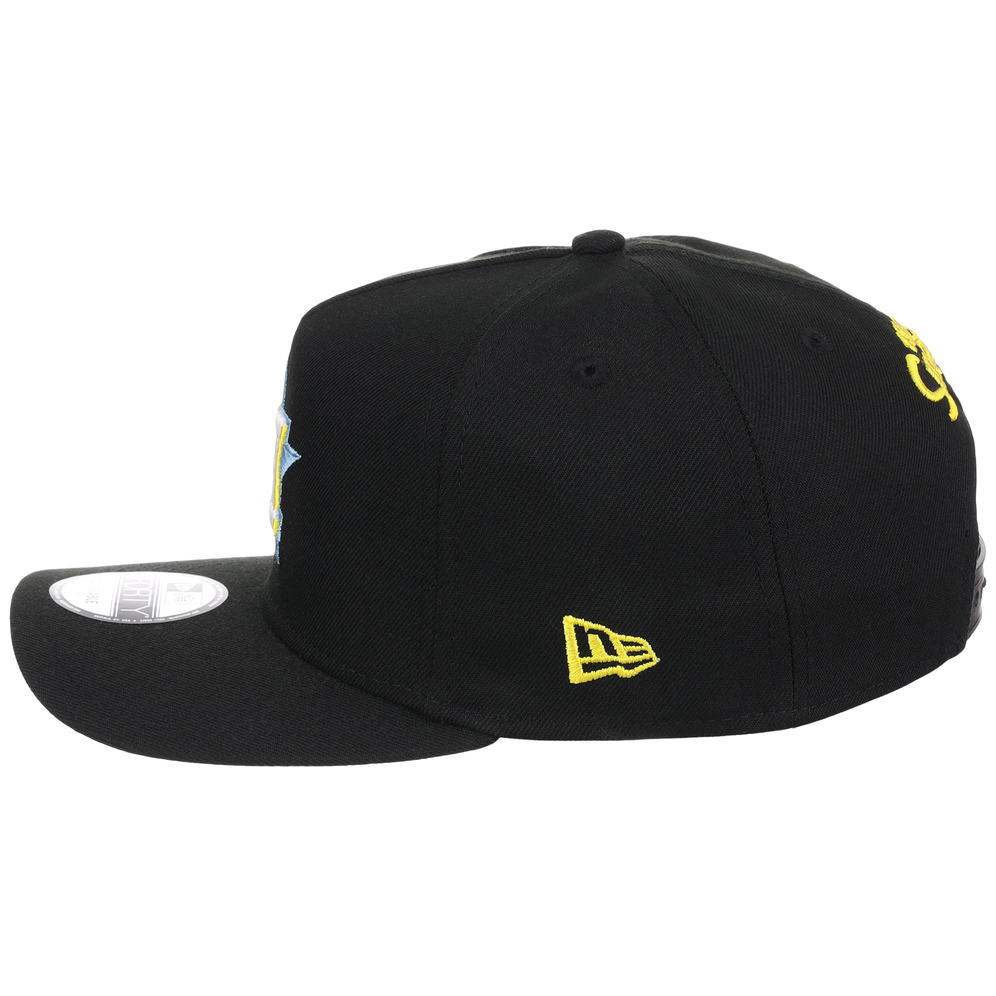 Houston Astros MLB Simpsons Localized New Era 9FORTY - Cowboy - Black/Black