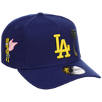 Los Angeles Dodgers MLB Simpsons Localized New Era 9FORTY - Palm - Blue/Blue