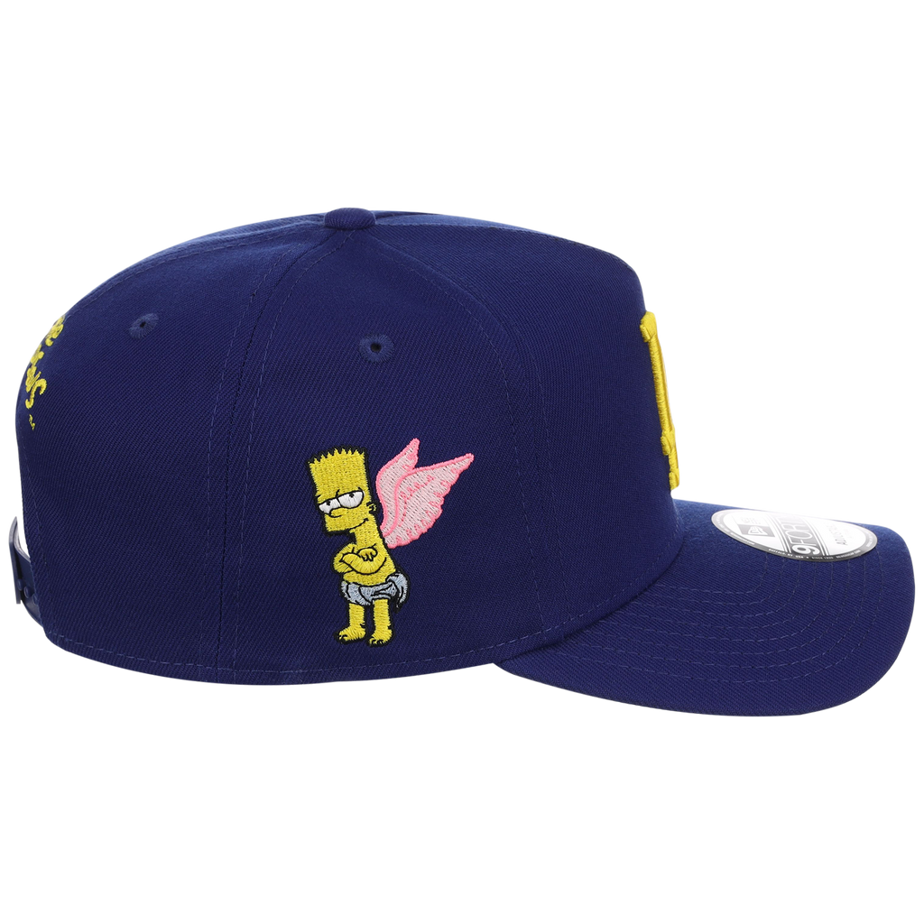 Los Angeles Dodgers MLB Simpsons Localized New Era 9FORTY - Palm - Blue/Blue