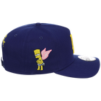 Los Angeles Dodgers MLB Simpsons Localized New Era 9FORTY - Palm - Blue/Blue