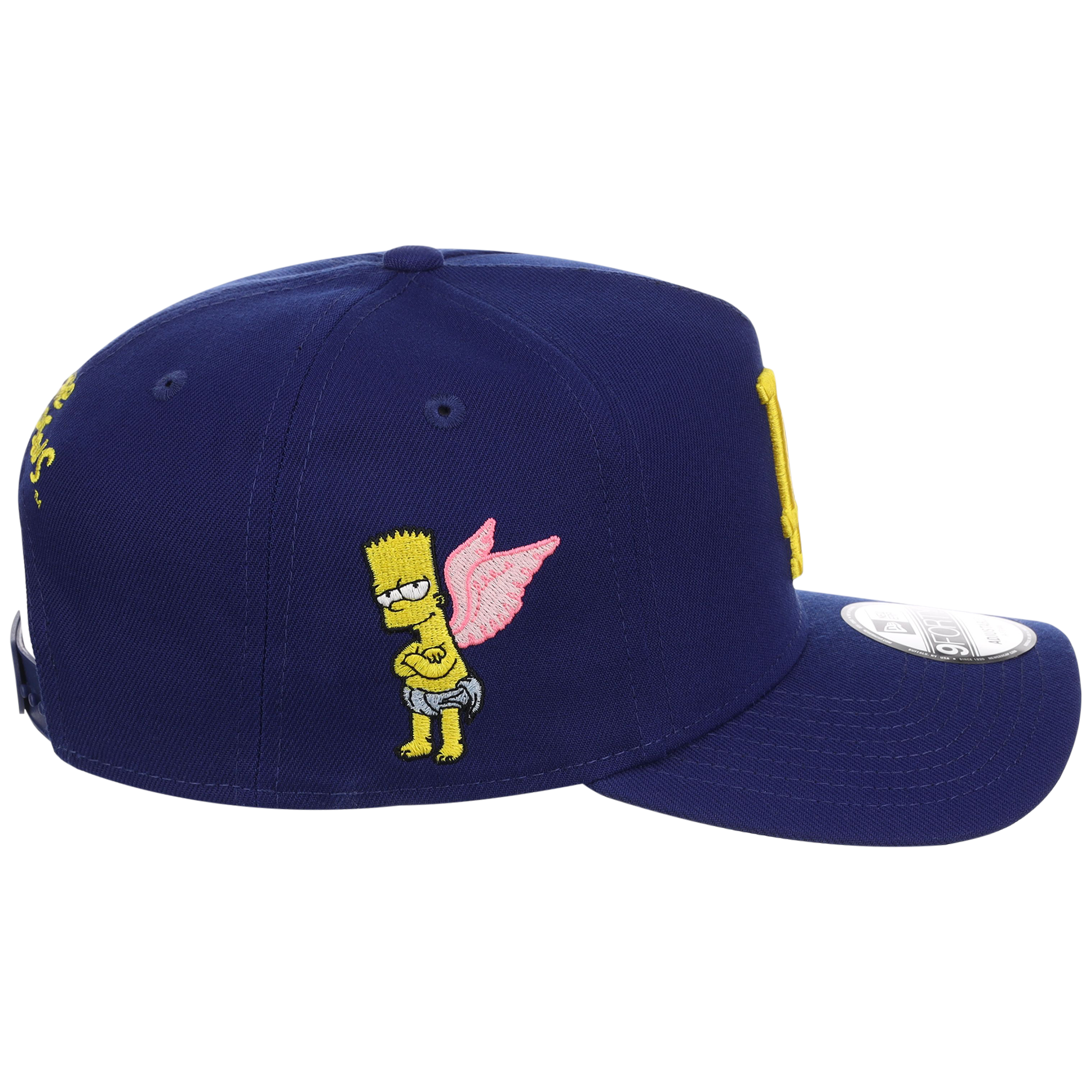 Los Angeles Dodgers MLB Simpsons Localized New Era 9FORTY - Palm - Blue/Blue