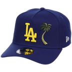 Los Angeles Dodgers MLB Simpsons Localized New Era 9FORTY - Palm - Blue/Blue
